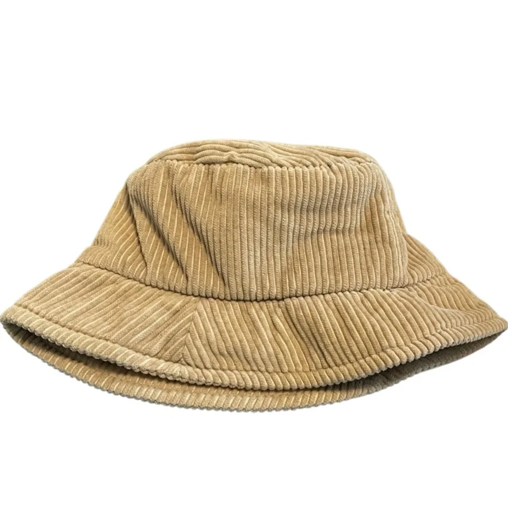 Tan Corduroy Bucket Hat - 100% Cotton